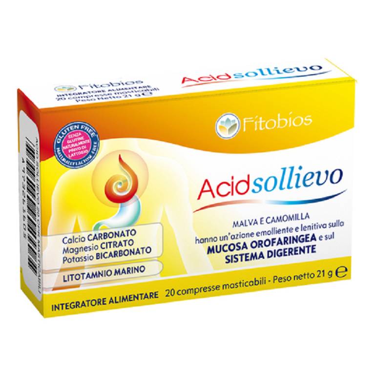 ACID SOLLIEVO 20CPR