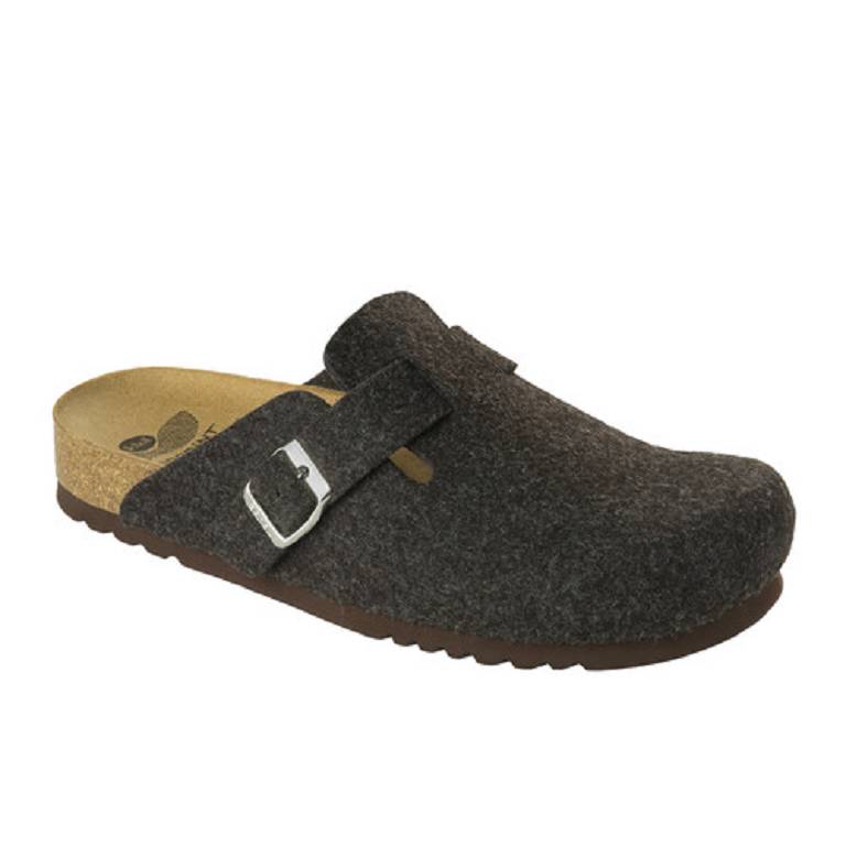 AMIATA MAN FELT MENS DK BRW 39