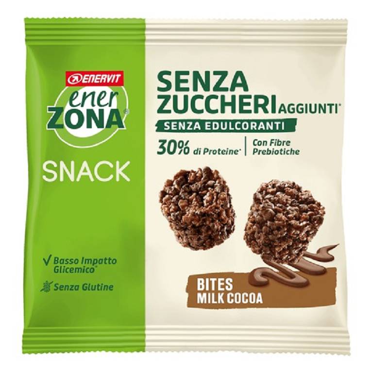 ENERZONA SNACK MILK CHOCO 33G