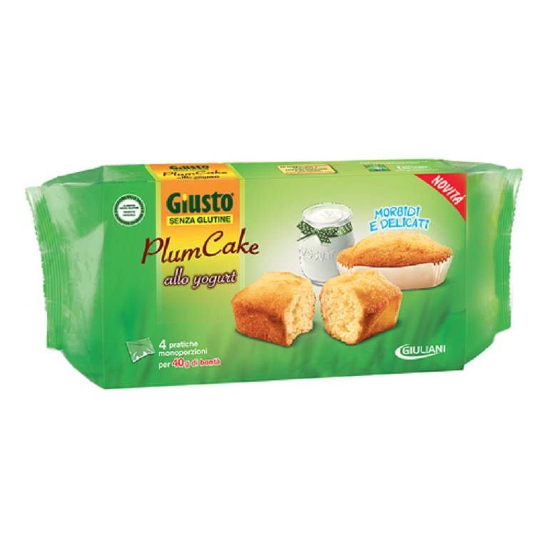 GIUSTO S/G PLUMCAKE YOGURT