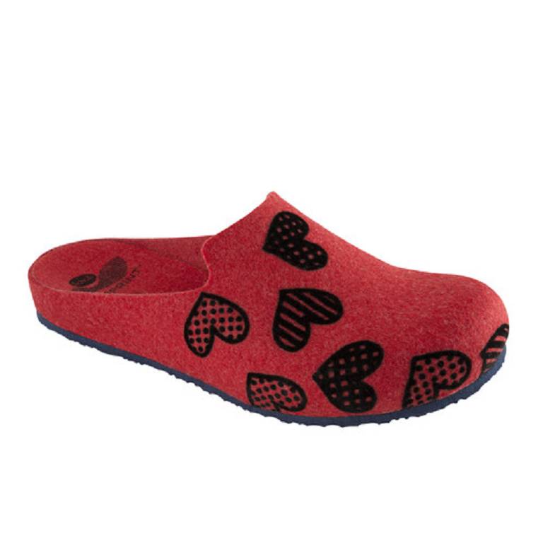 LAYE FELT W RED 37