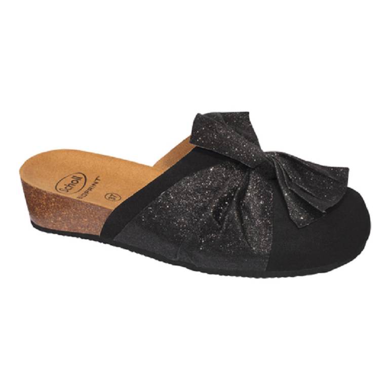 LUCY MICROFIBRE+GLIT BLACK 35