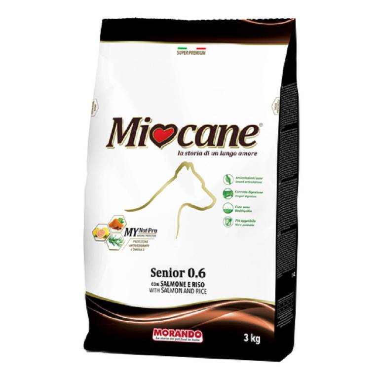 MIOCANE SENIOR 0,6 SALM/RI 3KG