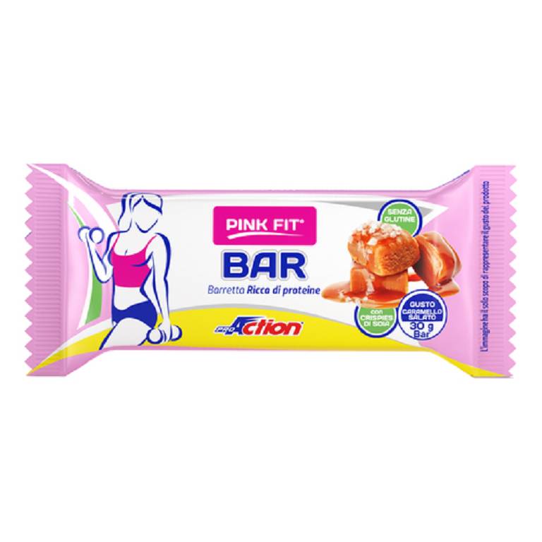 PINK FIT BAR CARAMELLO SAL 30G