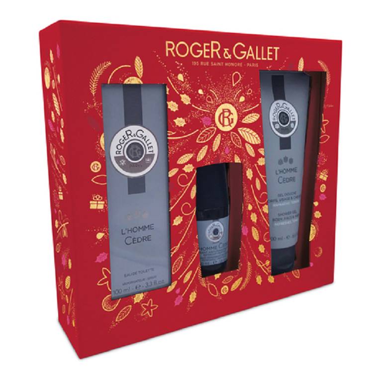 R&G XMAS COFFRET21 HOMME CEDRE