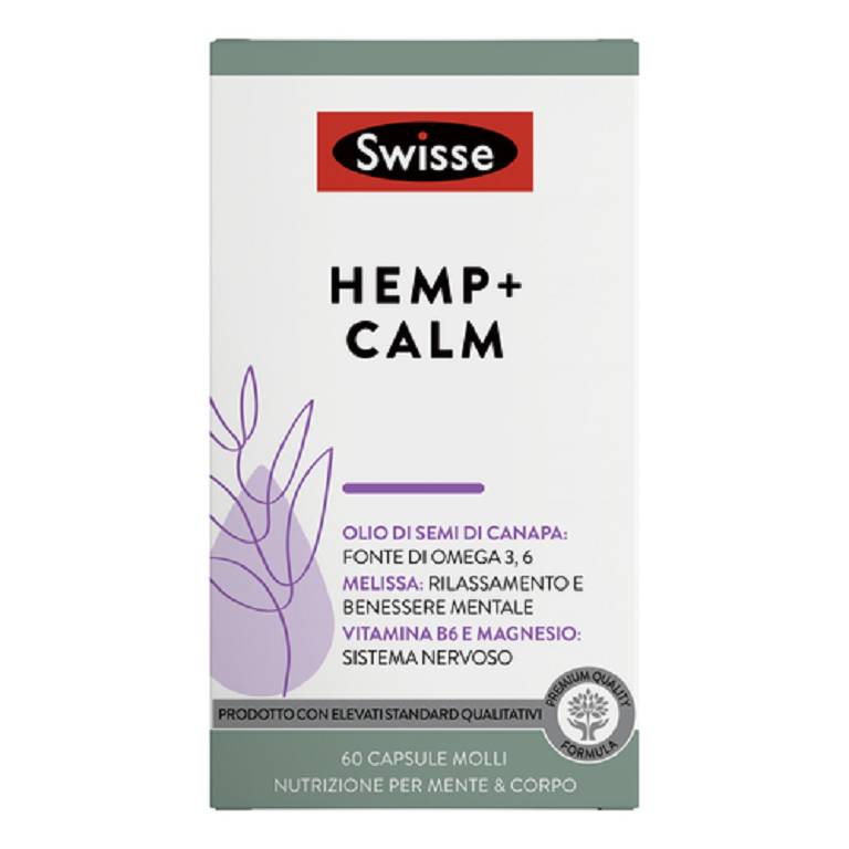 SWISSE HEMP+ CALM 60CPS