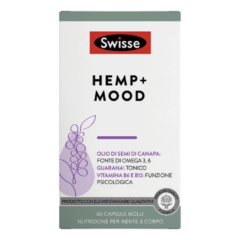 SWISSE HEMP+ MOOD 60CPS